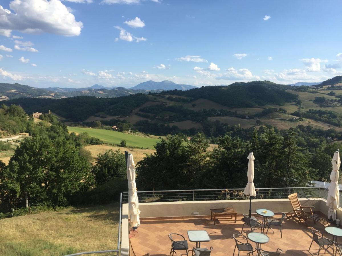 Green B&B Urbino Cá del vento Esterno foto
